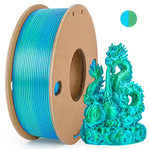 Silk PLA 3D Printer Filament 1.75mm 250g Double Color 3D Printing Filament PLA 3D Printing Filament 