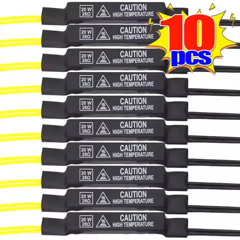 12v Indicator Load Resistor Decoder Load Decoder Resistor Repair Parts Motorcycle LED Signal Turn Si