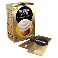 Nescafe Gold Vanilla Latte Box 148g (8goi / 18.5G)