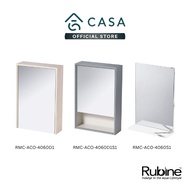 Rubine ACO PVC Mirror Cabinet | RMC-ACO-4060D1 | RMC-ACO-4060S1 | RMC-ACO-4060D1S1
