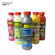 V8 MPOWER  FORK OIL COOLANT PINK AND GREEN ENGINE ONLINE 2T AND 4T 200ML