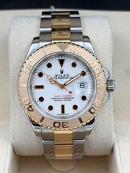 二手 USED ROLEX 勞力士 YACHT-MASTER 16623 白色面 2013年2月