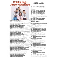 Koleksi Lagu Kumpulan Arrow (Bonus Ekamatra) Siap Dengan USB Pendrive 4GB MP3 (Pendrive Ada Lagu)
