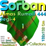 Ai-Kh5sar > Sorban Almas Rumal 444 Segi Empat 132x132 Cm Ori Almas By Ai-Collections > AiA Lazada Ka