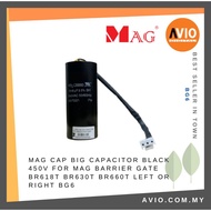 MAG Cap Big Capacitor Black 540V for MAG Barrier Gate BR657 BR618T BR630T BR660T Left or Right BG6