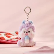 2025 New Bt21 Pacifier Series Cooky Rj Plush Keychain Cute Cartoon Mang Shooky Plush Doll Pendant Ba