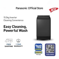(TnG Rebate) Panasonic Powerful Clean & Convenient Top Load Washing Machine (15.5kg) NA-FD155X3BT HA