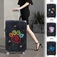 Luggage Cover Protector Baggage Dust Case Cover Suitable 18-32 inch Suitcase Case Footprints Series
