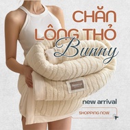 New design autumn-winter rabbit fur blanket, size 2mx2m3, soft, smooth, super warm fur, imported typ