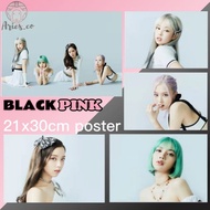 BLACKPINK poster BP The Album poster sticker Lisa Jennie Rose Jisoo