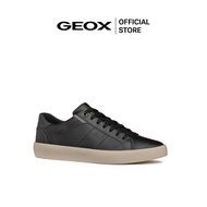 GEOX รองเท้าผ้าใบผู้ชาย รุ่น U AFFILE - BLACK FW24 (U46BUAC9999M_F4BKXX)