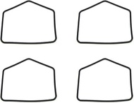 4X Carb Float Bowl Gaskets House Shaped 5 Sided for KZ305 KZ400 KZ440 KZ750 EX305 CB350 CB500 CL350 