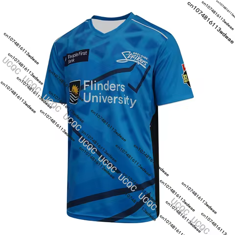 New 26/25 Australia T20 League Cricket Training Jersey BBL Sports Jersey Men'S Fans Adelaide Striker