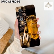 Latest Oppo A3 Pro 5G Case - Rajacase - Oppo A3 pro 5G casing - Drink Softcase Motif - Cellphone pro
