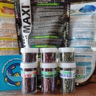 Repack 2 mm Akari Premium Maxi/ Red/ Yellow Blue Pellet Chana Louhan Pro