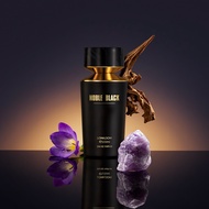 LONKOOM Minyak Wangi Noble Black Perfume EDP Flora-Woody Fragrance (100ml)