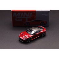 1/64 MINIGT No. 1065 Aston Martin Aston Martin DBS Hyper Red Brand New Ready Stock Alloy Car Model P