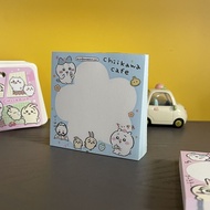 Kawaii Chiikawa Hoạt Hình Bốn Tầng Chú Dễ Thương Miniso Anime Sổ Lưu Niệm Sách Tin Nhắn Memo Pad Dàn