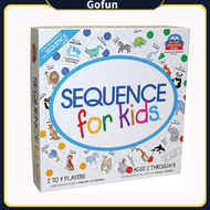 SEQUENCE for kids Board Game board games picture word games for children.