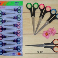 [SST] Esco HW Quality 7" Inch Paper Scissors Colorful HW-7