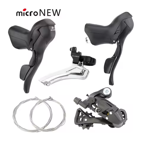 MicroNEW Road Bike Shifters 3x7 3x8 3x9 3x10 3X11Speed Brake Lever Bicycle 2x7 2x8 2x9 2x10 Speed De