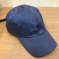 🔵POLO 老帽 彎帽 復古 牛仔藍深藍馬（經典配色）