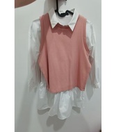 Preloved 7Dayz long sleeve Short Dress for 9 years old