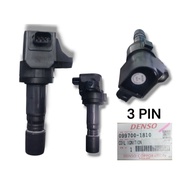 ORIGINAL PART DENSO PLUG COIL FOR HONDA ACCORD T2A / HRV T7A / CIVIC TRO 2.0 / CIVIC TEA 1.8 (3PIN) 