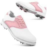 Leather Shoes Women's Golf Shoes Professional Spike Sneakers Comfortable Anti-slip Women's Golf Shoe