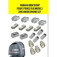 F300HP YAMAHA Complete ANODE ENGINE SET 4 Stroke outboard engine part