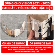 Bộ Ốp Mỏ & Đuôi Dè VISION 2025 INOX MẪU D5159