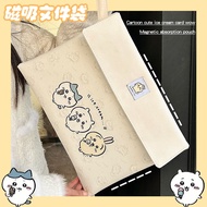 Beg A4 Fail Magnet iPad Beg Fail Ransel comel Alat Tulis Kreatif Pelajar W2Z7 Beg Fail Magnet A4 Fai