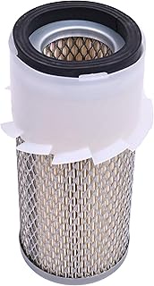 Air Filter 15227-87480 Compatible with Kubota B1550D B1750D B4200D B6200D B7200E T1600H Replaces P/N