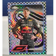 Topps F1 Chrome 2024 - Max Verstappen Checker Flag