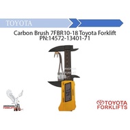 Carbon Brush 7FBR10-18 Toyota Forklift 14572-13401-71 Premium Import Brush