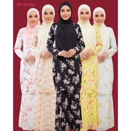 Modern KURUNG BAJU AFA Umbrella Design Floral Umbrella KURUNG RAYA VIRAL KURUNG BAJU Soft Cool Fabri