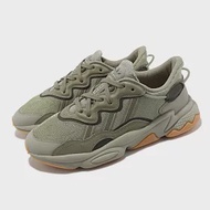 adidas 休閒鞋 Ozweego 灰 軍綠 愛迪達 三葉草 男鞋 復古 反光 小Yeezy GX1833