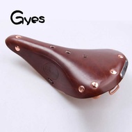 Bicycle Retro Seat Cushion Gyes Australian Leather Road Bike Mountain Bike Cowhide Seat Bag Seat Cus