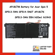 AP18C7M Battery for Acer Spin 5 SP513-54N SF514-54GT AP18C7K SP513-54N 55N N20w1 N19H3