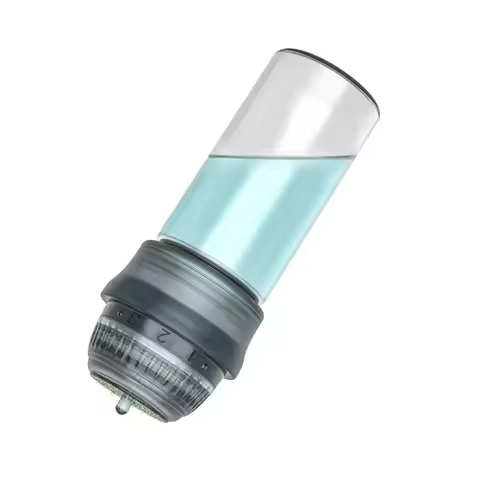 Home Use 10ml HN30 Micro Needling Derma Stamp 30Pins Golden Titanium Needle For Skin Care Needle len