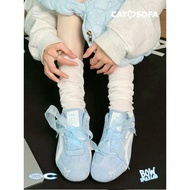 Genuine Cat&Sofa Emoji Lab Bow Blue Shoes