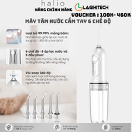 *LAGIHITECH* Máy Tăm Nước Cầm Tay Halio Professional Cordless Oral Irrigator - Hàng Chích Hãng