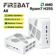 FIREBAT Mini PC with A8 AMD Ryzen 7 H255 16 GB RAM 1TB SSD AMDRadeon 780M Windows 11 Home