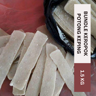 1.5kg Bundle Keropok Keping Lekor Nipis Selipar Crispy Ikan Kerisi Family Snack