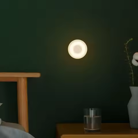 Original Xiaomi Mijia Night Light 2 Brightness Adjust Infrared Smart Body Motion Sensor 360 Rotate M