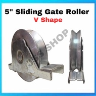 5'' AUTO GATE SLIDING ROLLER /GATE ROLLER/RODA PAGAR (with Bracket)