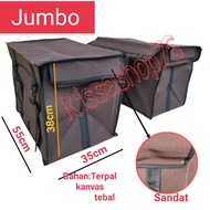 Tas Motor Angkut Barang Kanvas Kuat