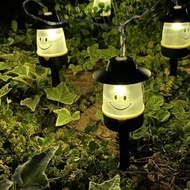 【SPICE】日本 戶外/室內兼用 (2WAY)微笑LED燈防水飾條-黑色