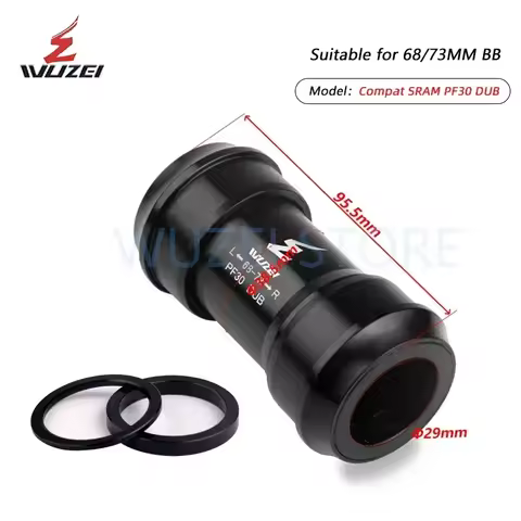 Bearing BB30 BB386 BB91 PF30 DUB 24/29mm MTB Mountain ROAD Bicycle Press-in Thread Bottom Bracket BB