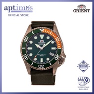 [Aptimos] Orient Mako IV RA-AC0K04E Green Dial Men Automatic Nylon Strap Watch